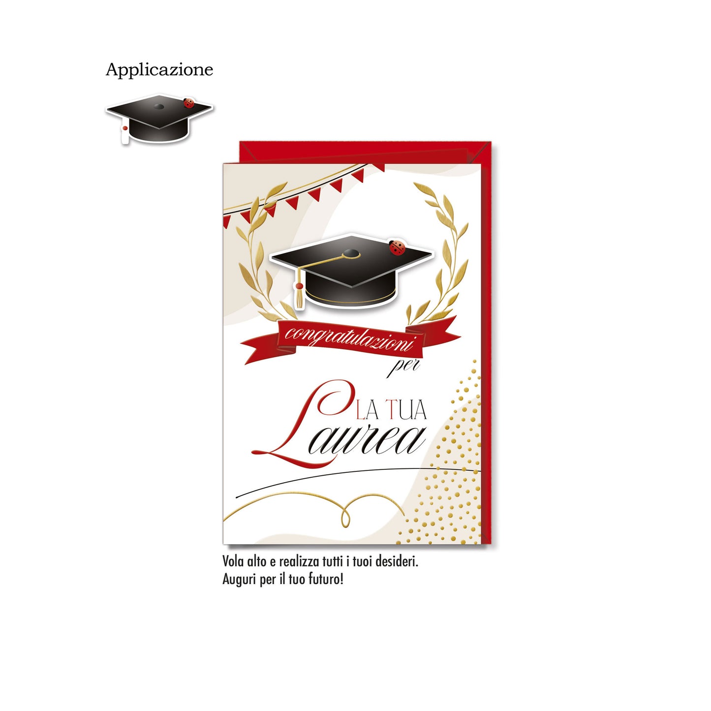 Biglietto d'auguri Laurea