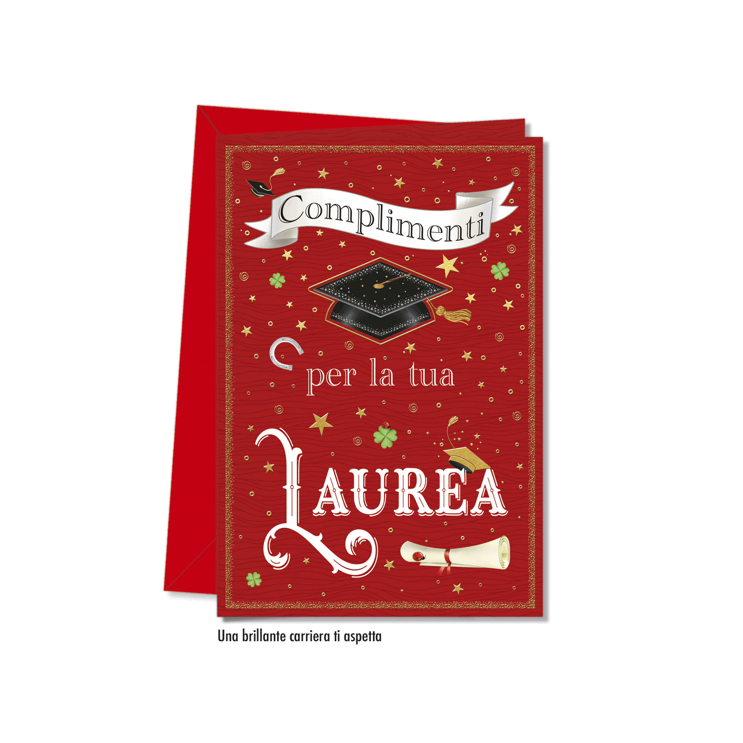 Biglietto d'auguri Laurea