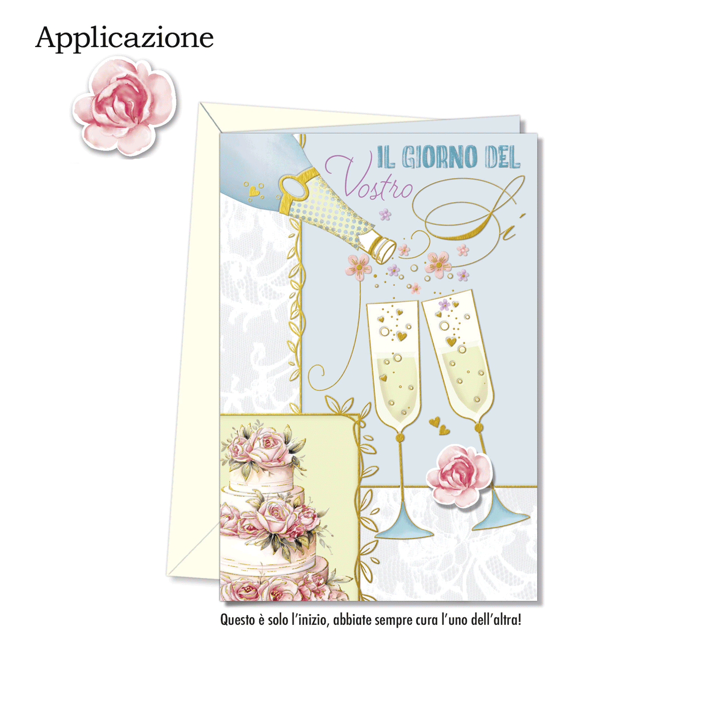 Biglietto d'auguri nozze