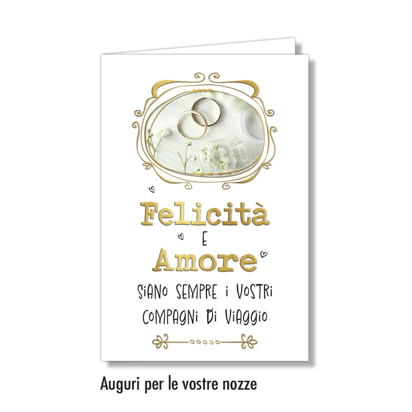 Biglietto d'auguri nozze