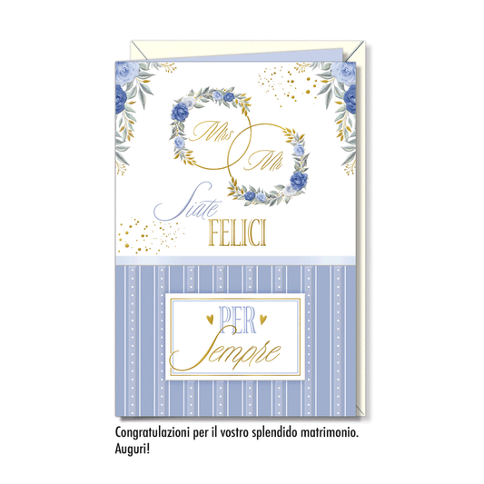 Biglietto d'auguri nozze