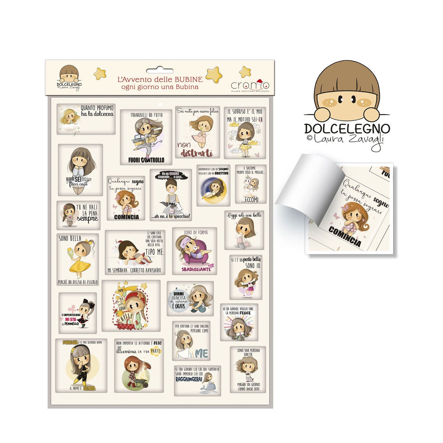 Il Calendario dell'Avvento da parete delle Bubine