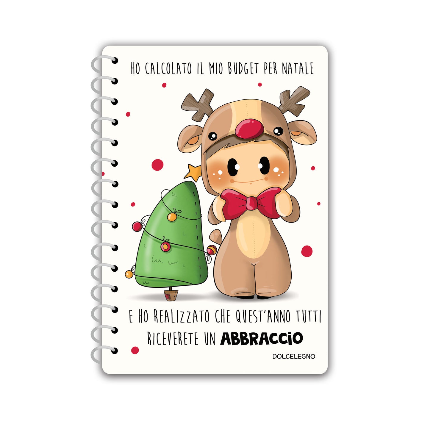 Notebook di Natale delle Bubine Dolcelegno