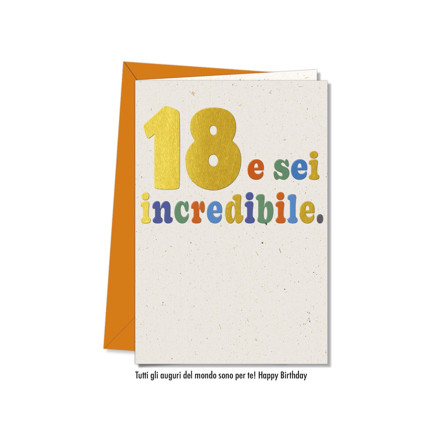 Biglietto d'auguri Compleanno 18 anni
