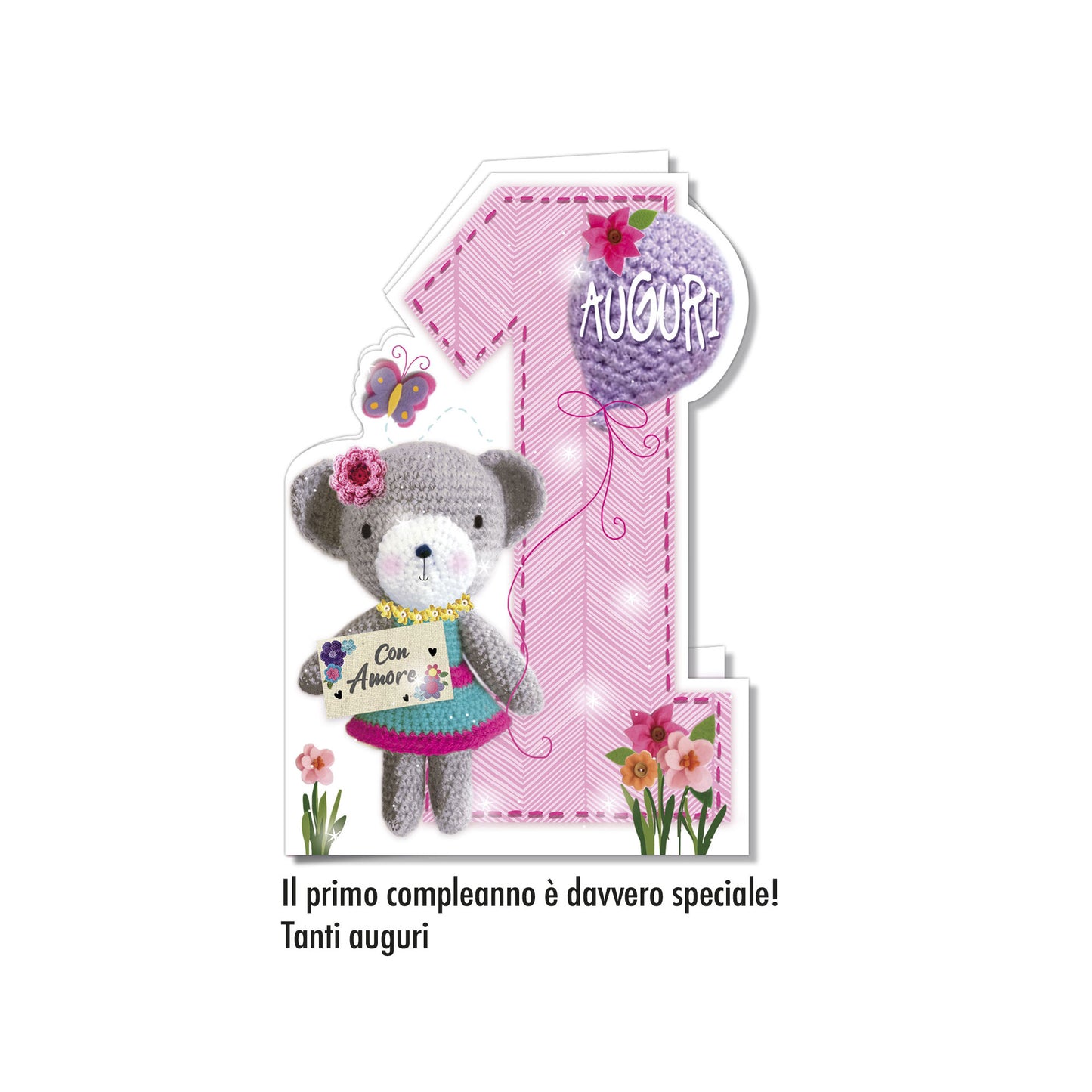 Biglietto d'auguri Compleanno 1 compleanno