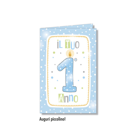 Biglietto d'auguri Numeri Bambini