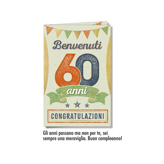 Biglietto d'auguri Compleanno Numeri