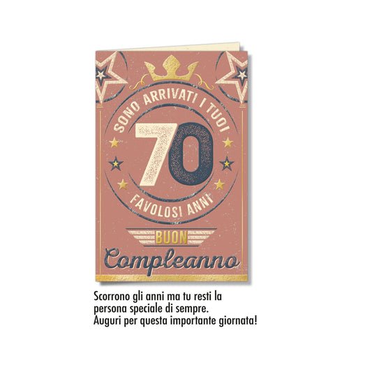 Biglietto d'auguri Compleanno Numeri