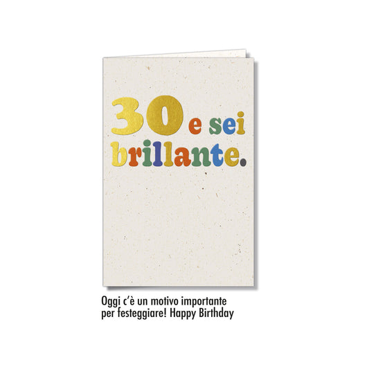 Biglietto d'auguri Compleanno Numeri