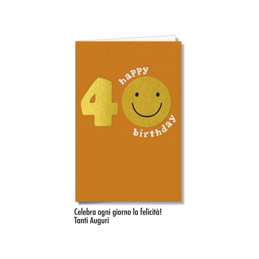 Biglietto d'auguri Compleanno Numeri