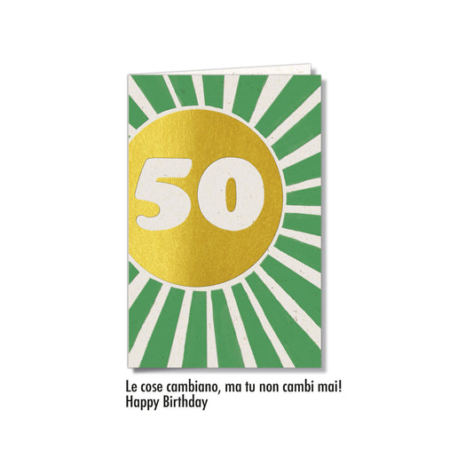 Biglietto d'auguri Compleanno Numeri