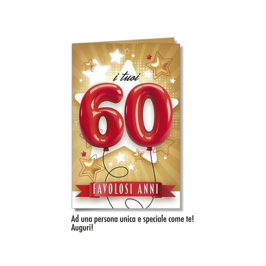 Biglietto d'auguri Compleanno Numeri