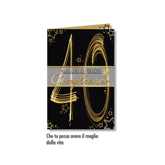 Biglietto d'auguri Compleanno Numeri