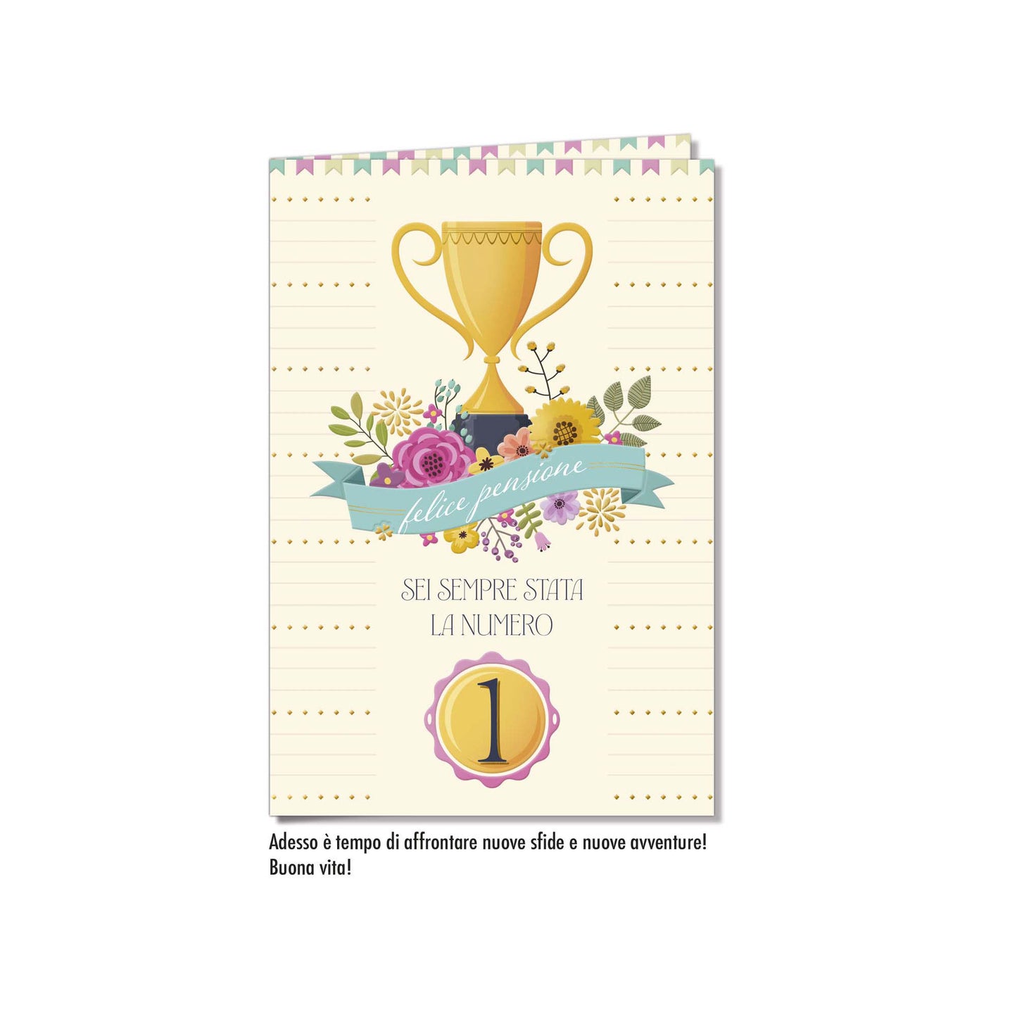 Biglietto d'auguri Pensione