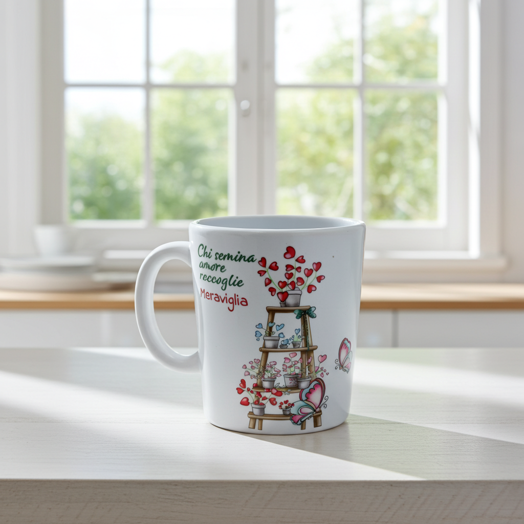Tazza - Chi semina amore, raccoglie meraviglia