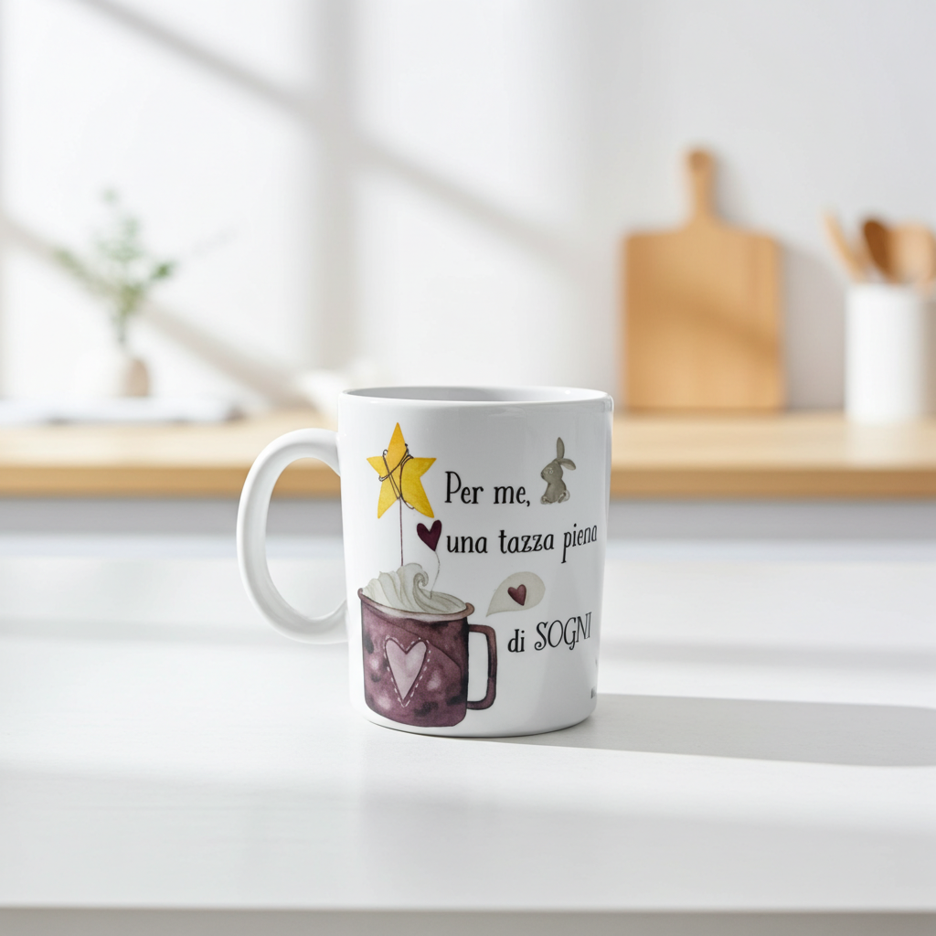 Tazza - per me una tazza piena di sogni
