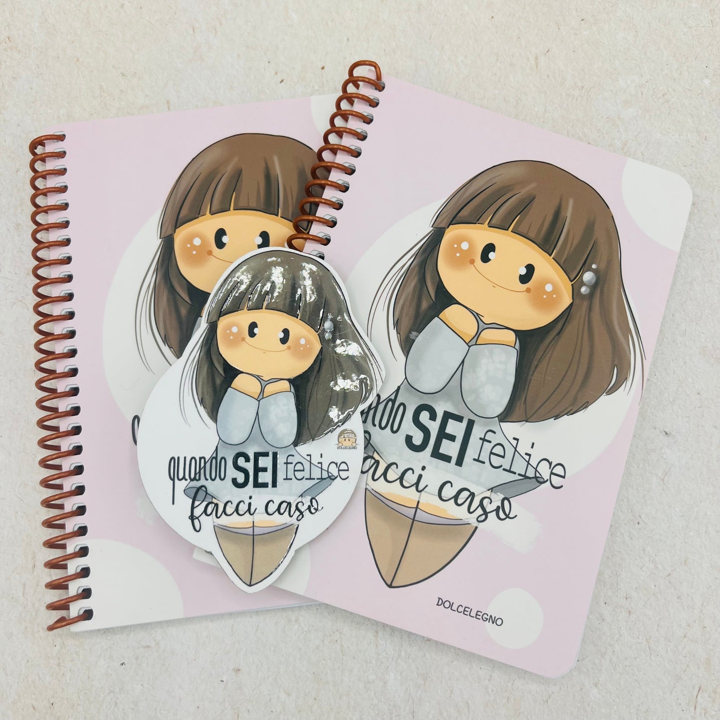 Notebook con spirale Bubine